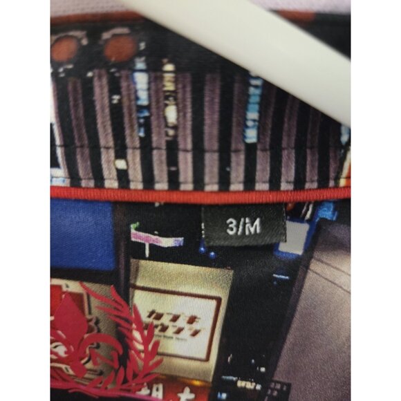 Au Noir Short Sleeves Men Polo Size 3 Pre-Owned - Picture 3 of 9